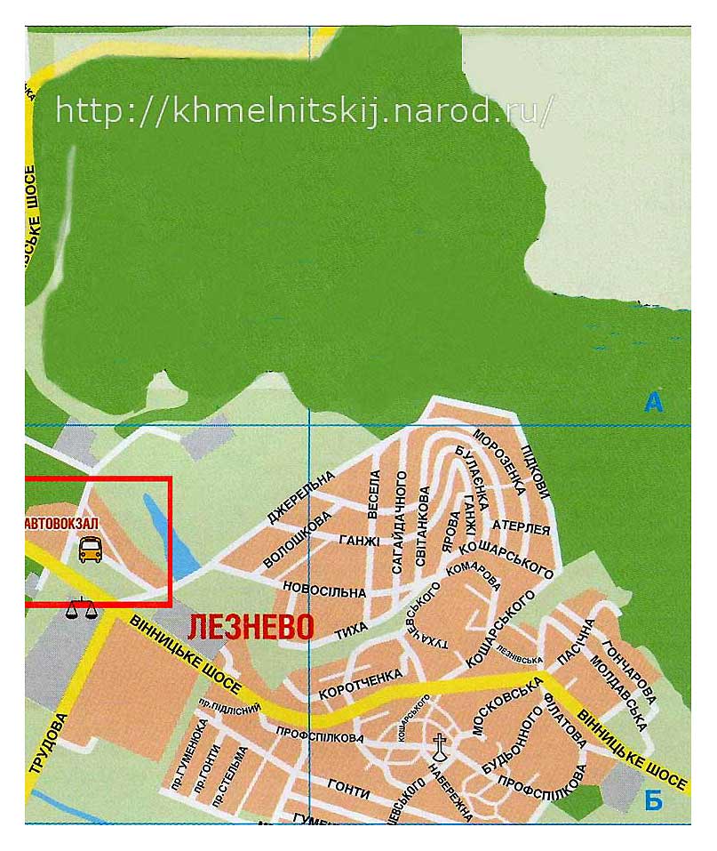 карта хмельницкого